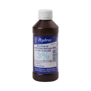McKesson Hydrox Hydrogen Peroxide Antiseptic, 8 oz. Bottle