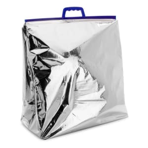 Coldkeepers LLC Reclosable Thermal Bag 8 X 19 X 19 Inch Mylar / Plastic Silver Snap Closure