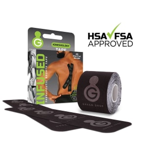 Green Drop Compression LLC Green Drop Sports Tape, Infused Kinesiology Tape for Recovery