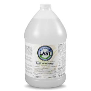 Florida Medical Sales Surface Disinfectant Cleaner Lastâ„¢ Microbiostatic Bactericidal Manual Pour Liquid 1 gal. Bottle Scented NonSterile