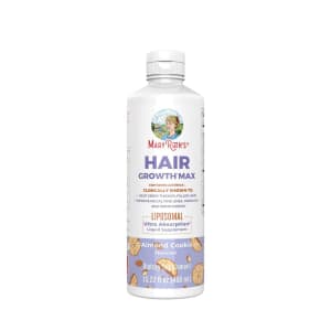 MRO MaryRuth LLC Mary Ruth'sÂ® Hair Growth Max Liposomal, Almond Cookie Flavor, 15.22-ounce Bottle