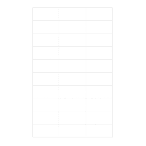 PDC Healthcare Blank Label pdc Laser White 1-1/2 X 2-27/32 Inch