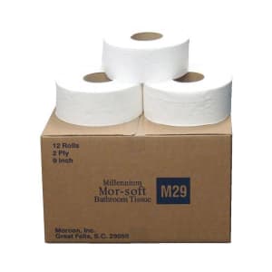 RJ Schinner Co Mor-Softâ„¢ 2 Ply Jumbo Bath Tissue, 9 Inch x 700 Foot