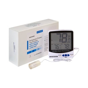 McKesson Refrigerator / Freezer Thermometer, Digital Display, -58Â° to +158Â° F