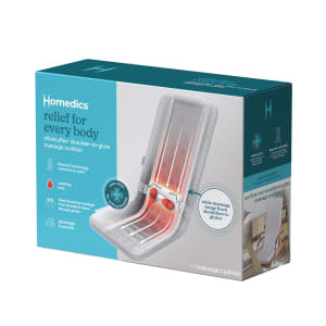 HoMedics USA LLC HomedicsÂ® Relief for Every Body shiatsuflex Shoulder-to-Glue Massage Cushion