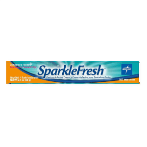 Medline Denture Adhesive SparkleFreshâ„¢ Cream 2.4 oz.