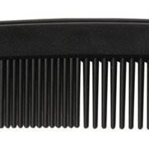 Medline Comb 7 Inch Length Black Plastic