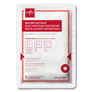 Medline Instant Hot Pack Medline General Purpose Large Plastic / Sodium Acetate Disposable