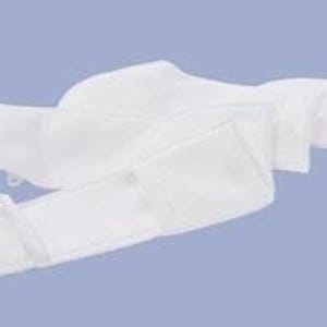 Contec Inc Cleanroom Wet Mop Pad ContecÂ® EasyReachâ„¢ Bound Edge White Polyester Disposable