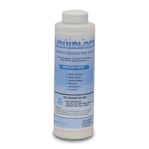 Absorbent Specialty Products Cadaver Absorbent Powder Liquid Lock Bottle 12 oz.