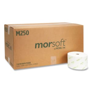 Essendant Co/United Stationers Toilet Tissue Morcon White 2-Ply Standard Size Cored Roll 1250 Sheets 4 X 4-1/2 Inch