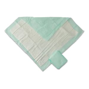 Medline Disposable Underpad 30 X 30 Inch Fluff / Polymer Heavy Absorbency