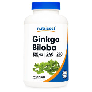 nutricostÂ® 120 mg Ginkgo Biloba Capsules