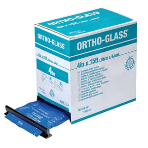 BSN Medical Ortho-GlassÂ® Splint Roll, White, 6 Inch x 15 Foot