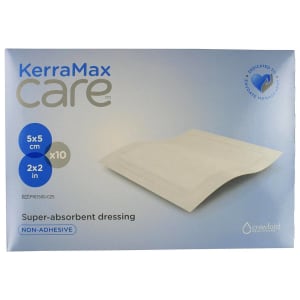 Solventum Corporation KerraMax CareÂ® Super Absorbent Wound Dressing, 2 x 2 Inch