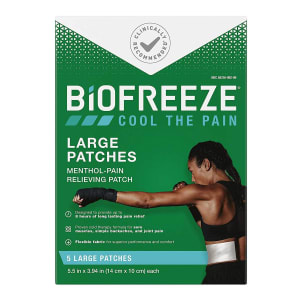 Boxout LLC BiofreezeÂ® Menthol Pain Relief Patches, Large