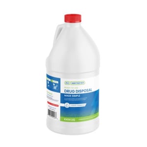 C2R Global Manufacturing Rx Destroyerâ„¢ Liquid Drugs Disposal with Hardener Packs, 64 oz. bottle