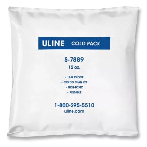Uline Refrigerant Gel Pack For Safe Transport of Temperature-sensitive Items
