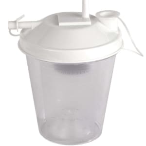 Allied Healthcare SchucoÂ® Suction Canister for use with SchucoÂ® 130 Aspirator Pumps, 800 mL