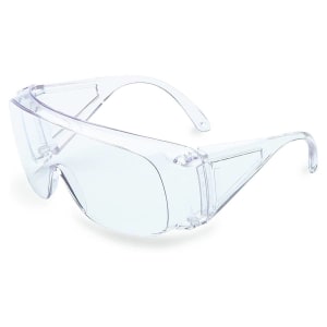 Honeywell Safety Products Safety Glasses Uvex Ultra-spec 1000 Wraparound Uncoated Clear Tint Polycarbonate Lens Clear Frame Over Ear One Size Fits Most