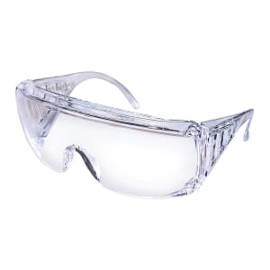 Honeywell Safety Products Safety Glasses Uvex Ultra-SpecÂ® 1000 Side Shield Uncoated Clear Tint Polycarbonate Lens Clear Frame Over Ear One Size Fits Most