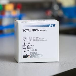 Alfa Wassermann General Chemistry Reagent ACEÂ® Iron For ACE and ACE Alera Analyzers 240 Tests