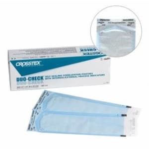 SPS Medical Supply Duo-CheckÂ® Self-Seal Sterilization Pouch, 3-1/2 x 5-1/4 Inch