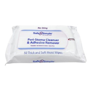 Safe n Simpleâ„¢ Adhesive Remover Wipes