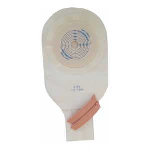 Safe N Simple Safe n' Simple One-Piece Transparent Ostomy Pouch, 12-Inch Length
