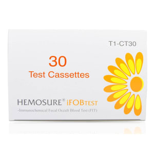 Hemosure Test Cassette for HemosureÂ® iFOBT Test Kit
