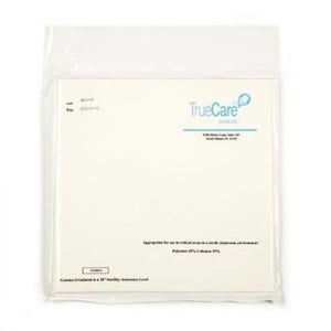 TrueCare Biomedix Cleanroom Wipe TrueCare 20 Count Bag 12 X 12 Inch Sterile Disposable