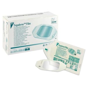 Cardinal Transparent Film Dressing Cardinal Healthâ„¢ 4 X 4-3/4 Inch Frame Style Delivery Rectangle Sterile