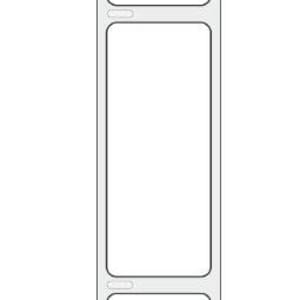 Shamrock Scientific Blank Label Shamrock Thermal White Permanent 1-4/10 X 3-1/2 Inch