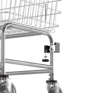 R&B Wire CartCopÂ® Laundry Cart Tracking Mount, 4 Pack