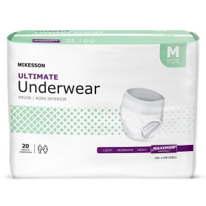 McKesson Brand McKesson Ultimate Heavy Absorbency Incontinence Underwear, Medium
