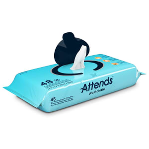 Attends Healthcare Products AttendsÂ® Scented Personal Cleansing Wipes with Aloe and Vitamin E