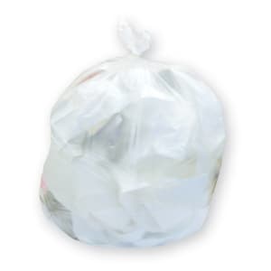 RJ Schinner Co Trash Bag Inteplast Group 16 gal. 0.50 mil 24 X 32 Inch White Star Seal Bottom Coreless Roll