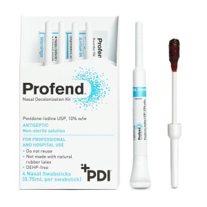Professional Disposables ProfendÂ® Impregnated Nasal Swabstick Kit