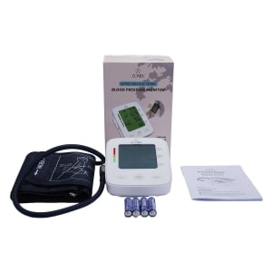 Zev Supplies Corp Home Automatic Digital Blood Pressure Monitor Zomee Extra Large Cuff Nylon Cuff 16.5 to 21 Inch Desk Model