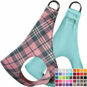 Step-In Designer Dog Harness - Ultrasuede