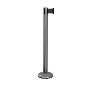 “QueuePro 250 Xtra Magnetic stanchion with 3-inch wide belt”
