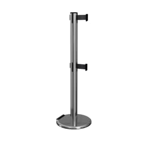 “RollerPro Twin 250 mobile twin-belt retractable stanchion”