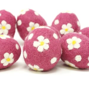 Antique Rose Flower Eggs