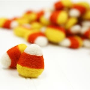 Felt Candy Corns - Bittersweet