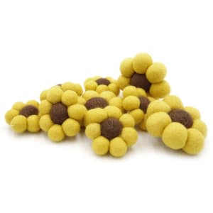 Felt Sunflowers Flowers