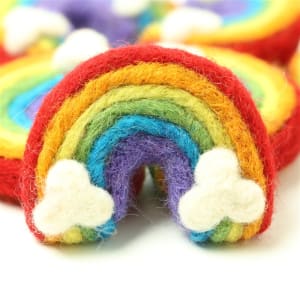 Large Felt Rainbow - Primary