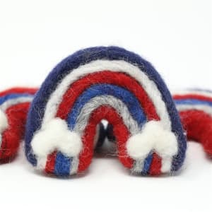 Large Felt Rainbow - Patriotic