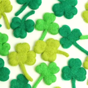 Felt Shamrocks