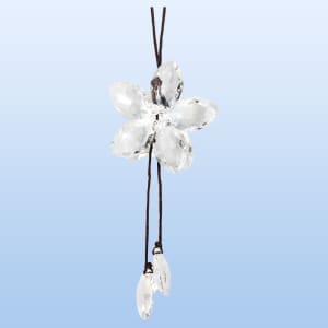 Dbl Triad Flower Chrystal Sun Catcher