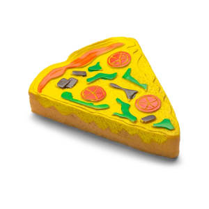 Rubber Pizza Toy